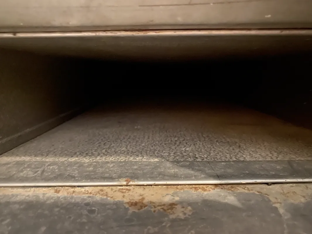 After: Clear, clean air duct with improved airflow